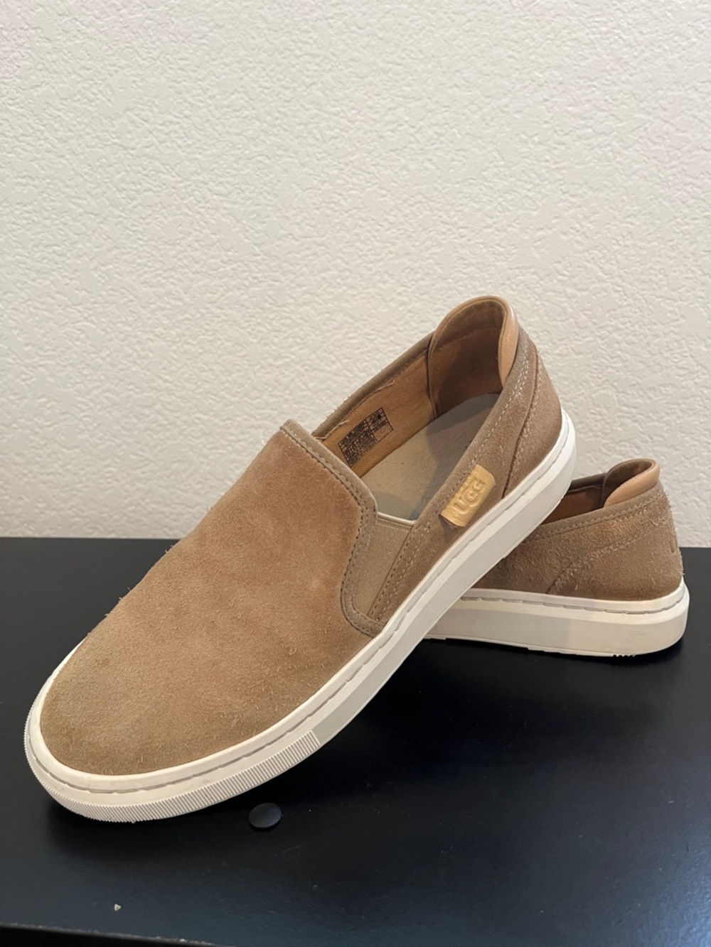 UGG Womens Chestnut Suede Slip-On Casual Loafers - Picture 3 of 8